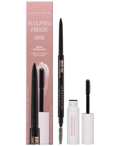 Anastasia Beverly Hills 2-piece Sculpted Freeze Limited-edition Brow Essentials Set In Medium Brown
