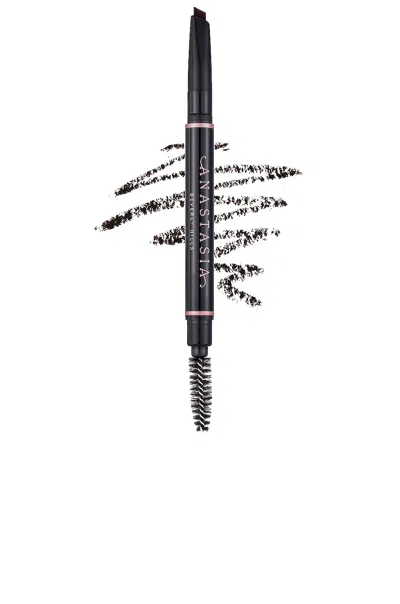 Anastasia Beverly Hills Brow Definer 3-in-1 Triangle Tip Easy Precision Eyebrow Pencil Ebony 0.007 oz/ 0.2 G
