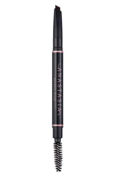 Anastasia Beverly Hills Brow Definer 3-in-1 Triangle Tip Easy Precision Eyebrow Pencil Ebony 0.007 oz/ 0.2 G