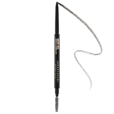 ANASTASIA BEVERLY HILLS BROW WIZ ULTRA-SLIM PRECISION EYEBROW PENCIL DARK BROWN 0.003 OZ/ 0.085 G,P202633