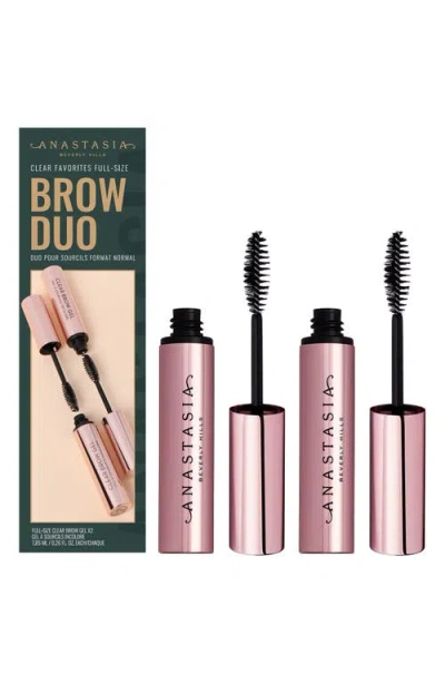 Anastasia Beverly Hills Clear Brow Gel Favorites Brow Duo In Taupe