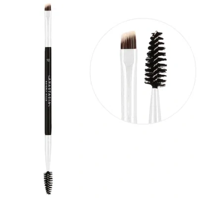 Anastasia Beverly Hills Dual-ended Firm Angled Eyebrow Brush #12 In Multi