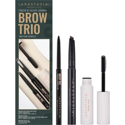 Anastasia Beverly Hills Frozen & Fuller-looking Brow Trio $39 Value In Soft Brown