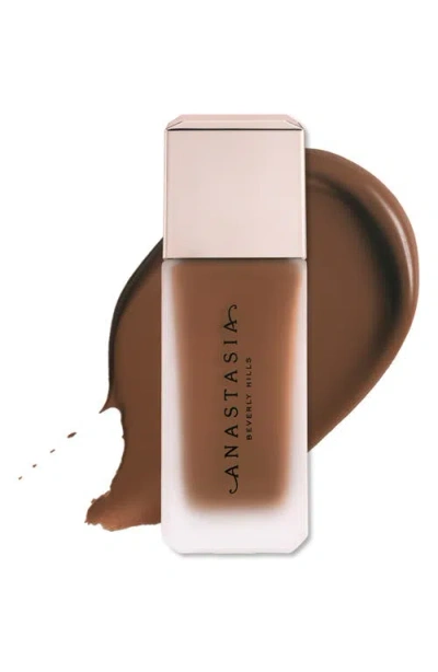Anastasia Beverly Hills Impeccable Blurring Second-skin Matte Foundation In Brown