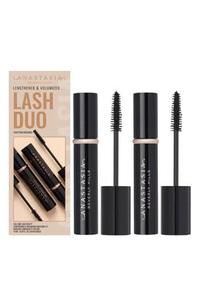 Anastasia Beverly Hills Lash Sculpt Lengthening & Volumizing Mascara Duo $52 Value In Transparent