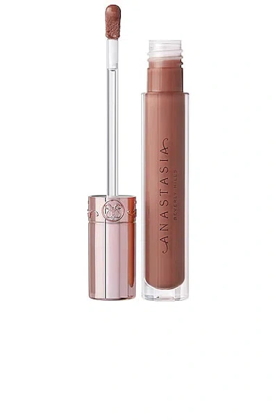 Anastasia Beverly Hills Universal Luminous Tinted Lip Gloss Latte 0.15 oz / 4.5 ml In Brown