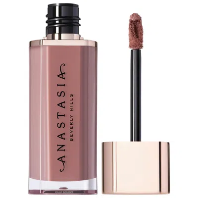 ANASTASIA BEVERLY HILLS LIP VELVET LIQUID LIPSTICK PALE MAUVE 0.12 OZ / 3.5 G