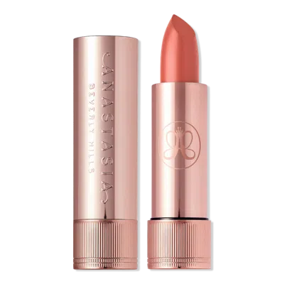 Anastasia Beverly Hills Long-wearing Matte & Satin Velvet Lipstick - Peach Amber In Orange