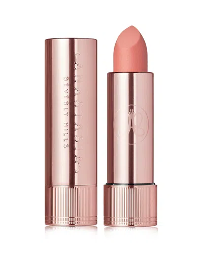 Anastasia Beverly Hills Matte & Satin Velvet Lipstick In Hush Pink (baby Pink With A Matte Finish