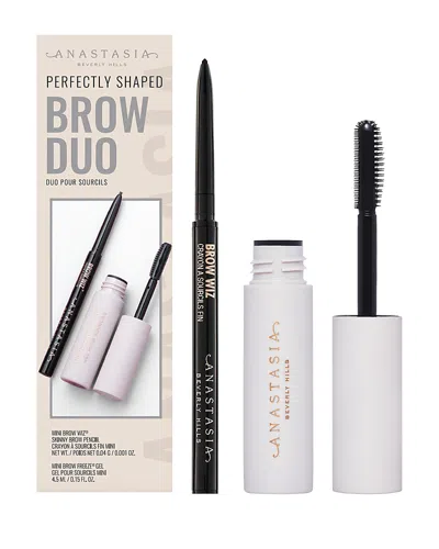 Anastasia Beverly Hills Mini Perfectly Shaped Brow Pencil And Gel Duo Dark Brown