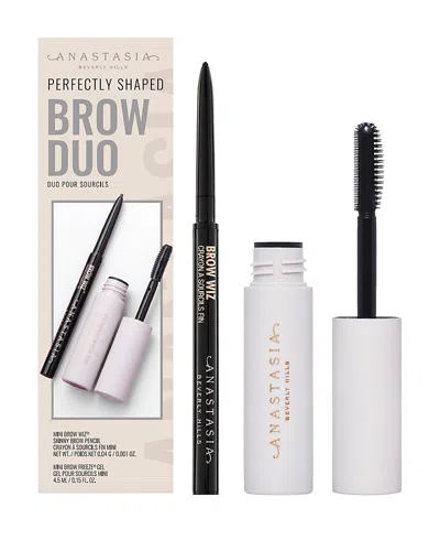 Anastasia Beverly Hills Mini Perfectly Shaped Brow Pencil And Gel Duo Medium Brown