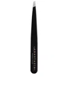 Anastasia Beverly Hills Slant-tip Stainless-steel Precision Tweezers In Black