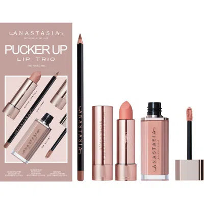 ANASTASIA BEVERLY HILLS ANASTASIA BEVERLY HILLS PUCKER UP LIP TRIO $47 VALUE