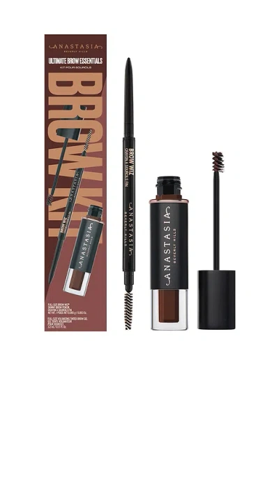 Anastasia Beverly Hills Ultimate Brow Essentials Kit In Brown