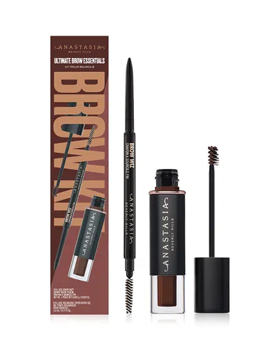 Anastasia Beverly Hills Ultimate Brow Essentials Kit In Brown