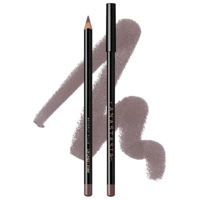 Anastasia Beverly Hills Velvety-matte Precision Shaping Lip Liner Stormy 0.053 Oz/1.49 G In Gray
