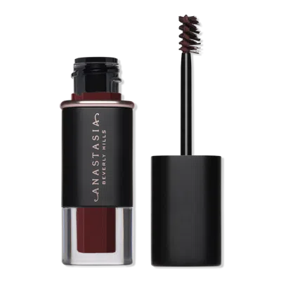 Anastasia Beverly Hills Volumizing Tinted Brow Gel Mini - Ebony In Black