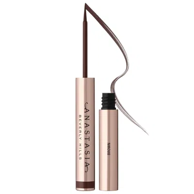 Anastasia Beverly Hills Waterproof Matte Liquid Eyeliner Brown 0.08 oz / 2.4 ml