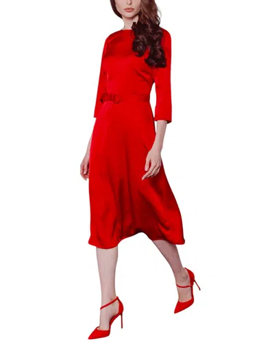 Anastasiia Ivanova Silk Midi Dress