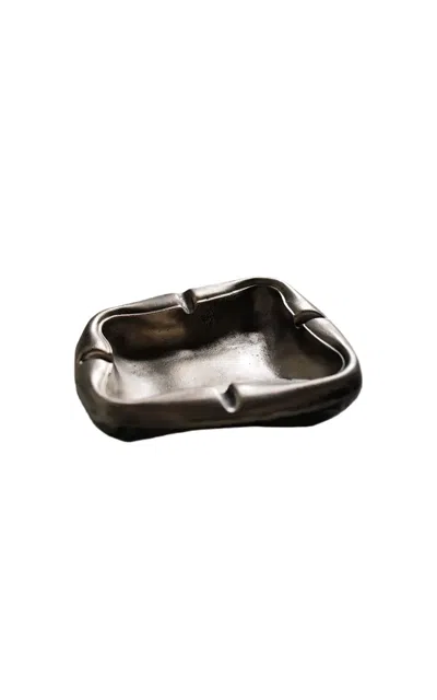 Anastasio Home - Atomic Copper Ash Tray - Bronze In Brown