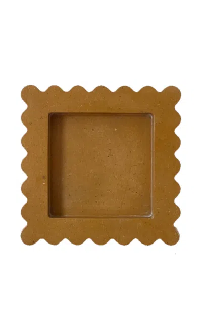 Anastasio Home Box Stone Tray In Brown