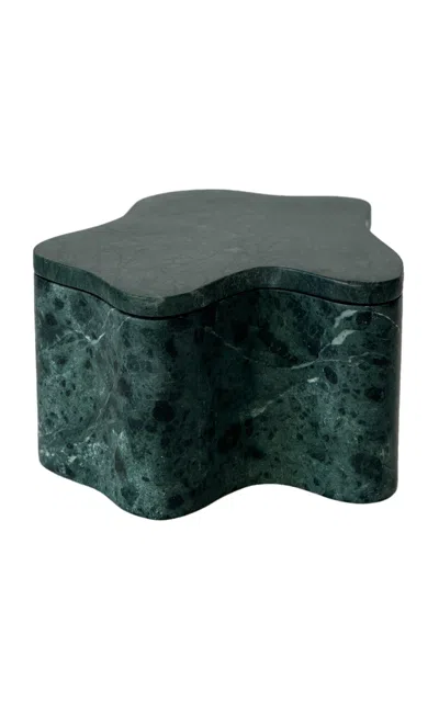 Anastasio Home Flo Stone Box In Green