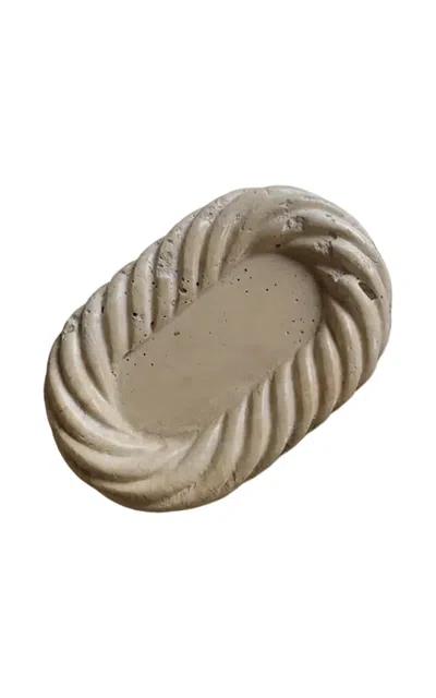 Anastasio Home - Hannah Marble Catch - Neutral