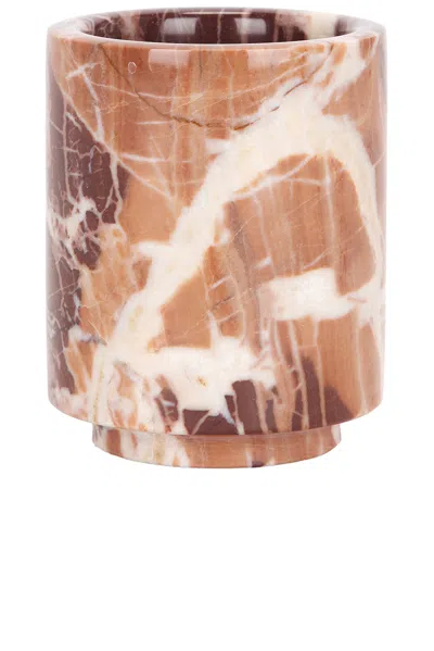 Anastasio Home La Tazzina Espresso Cup In Koi Red & White Veining