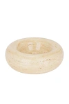 Anastasio Home Large Contour Bowls In Travertine