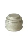 Anastasio Home Large Stone Bell Jar In Light Grey