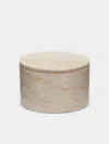 Anastasio Home Marble Oval Box In Brown