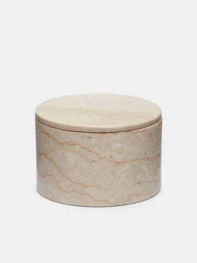Anastasio Home Marble Oval Box In Brown