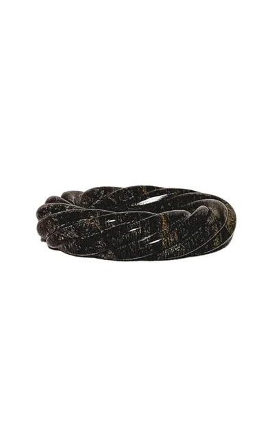 Anastasio Home - Mason Mini Marble Catch - Green In Brown