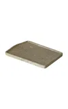 Anastasio Home Padua Stone Tray In Light Grey