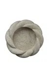 Anastasio Home Pasqua Stone Bowl In Light Grey