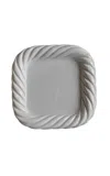 Anastasio Home - Sam Marble Tray - Light Grey In Gray