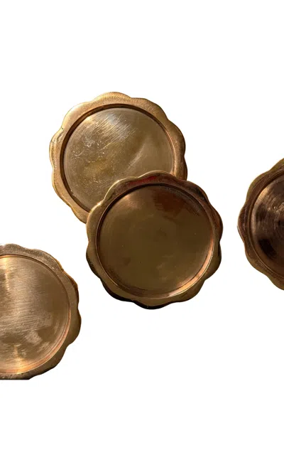 Anastasio Home - Sun Coasters - Rose Gold