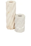 Anastasio Home Swell Candle Set In Oyster