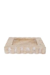 Anastasio Home The Box Tray In Travertine