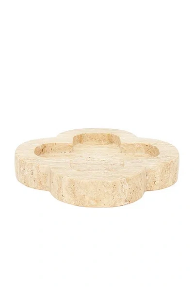 Anastasio Home The Deb Catch Dish In Travertine