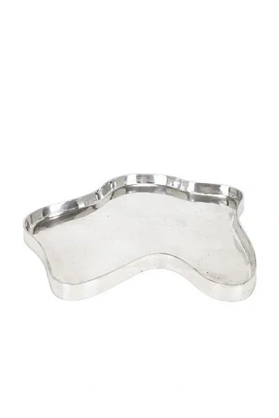 Anastasio Home Xxl Flo Tray In Silver