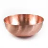 Anatoliacraft Brown Hand-hammered Matte Copper Pedicure Bowl In Brown