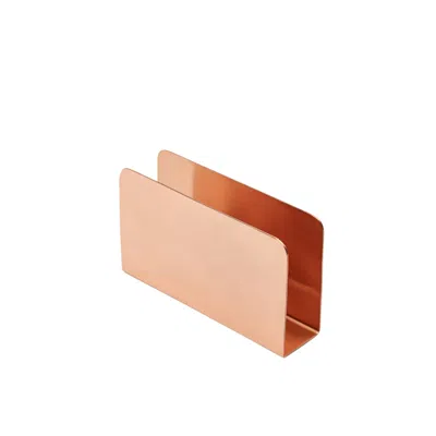 Anatoliacraft Brown Handcrafted Copper Napkin Holder