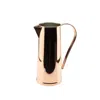 Anatoliacraft Brown Handcrafted Copper Water Pitcher - Ayurvedic Hydration Essential