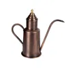 Anatoliacraft Brown Handcrafted Red Matte Copper Olive Oil & Vinegar Dispenser