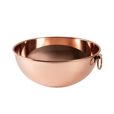 Anatoliacraft Brown Handmade Copper Salad & Mixing Bowl