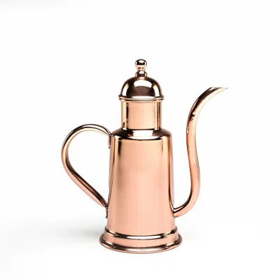 Anatoliacraft Brown Heavy Duty Copper Oil And Vinegar Dispenser & Handcrafted