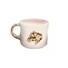Anatoliacraft Gallant Rider Handmade Ceramic Mug, Gold Plated In Gold