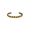 Anatoliacraft Gold Multitone Brass & Copper Twist Cuff Bracelet For Men – Handcrafted Artisan Design