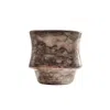 Anatoliacraft Handcrafted Red Marble Tumbler In Brown